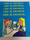 Colour & learn - God Is Faithful (pack of 5) - VPK